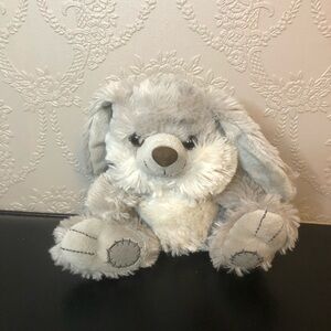 Dan Dee plush bunny gray rabbit stuffed animal